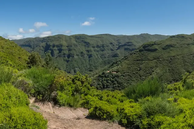 Levada Velha do Rabaçal, szlak levady w zachodniej Maderze