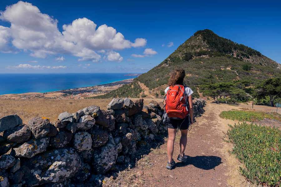 Vereda do Pico do Castelo na Porto Santo